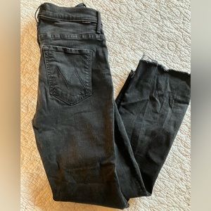 MOTHER The Insider Crop Step Fray - Not Guilty